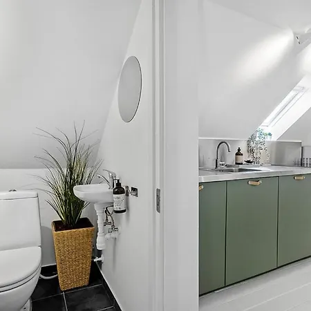 Apartamento Small, Cozy Penthouse With Free Parking Ålborg